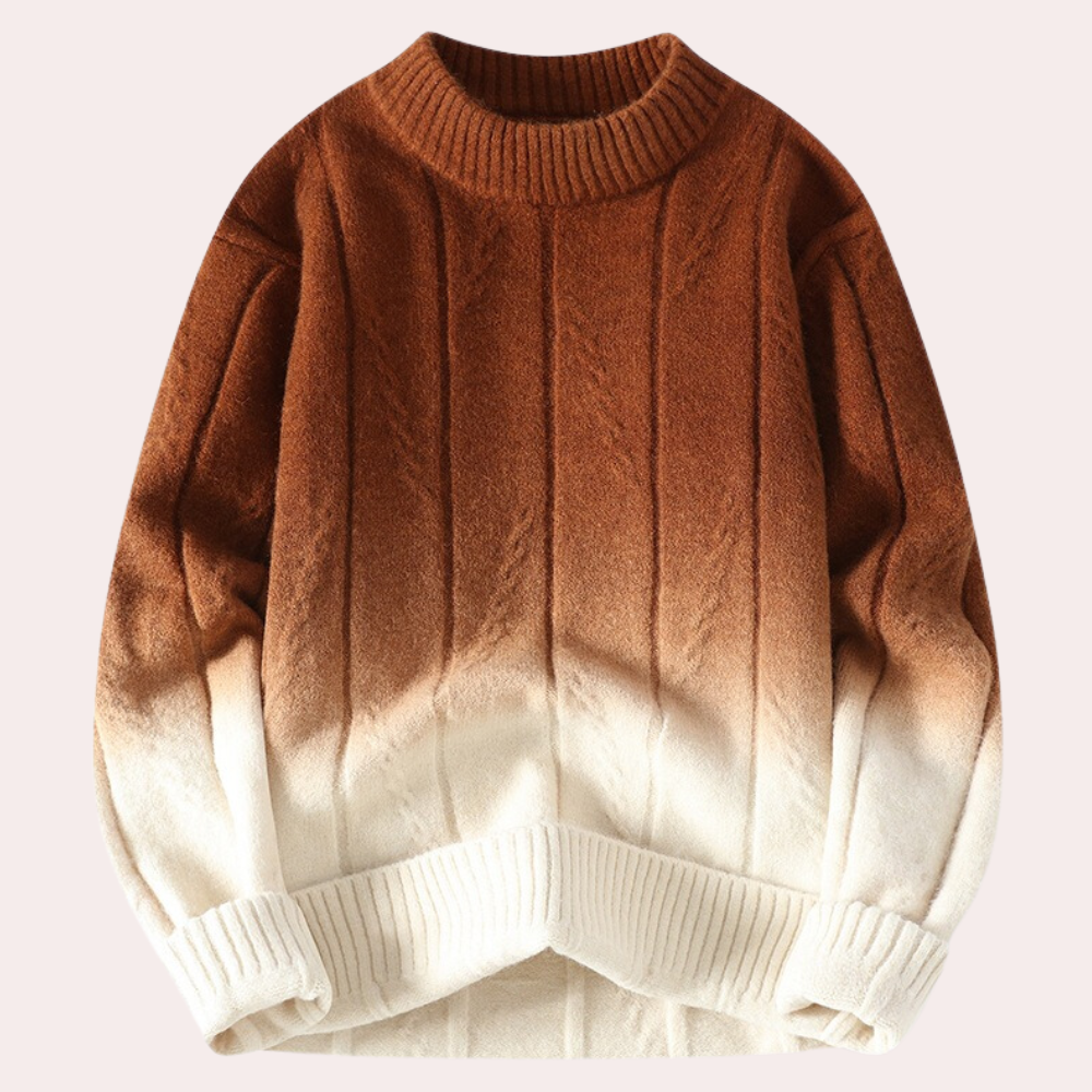 ALAN - Trendy Gradient Summer Jumper for Men
