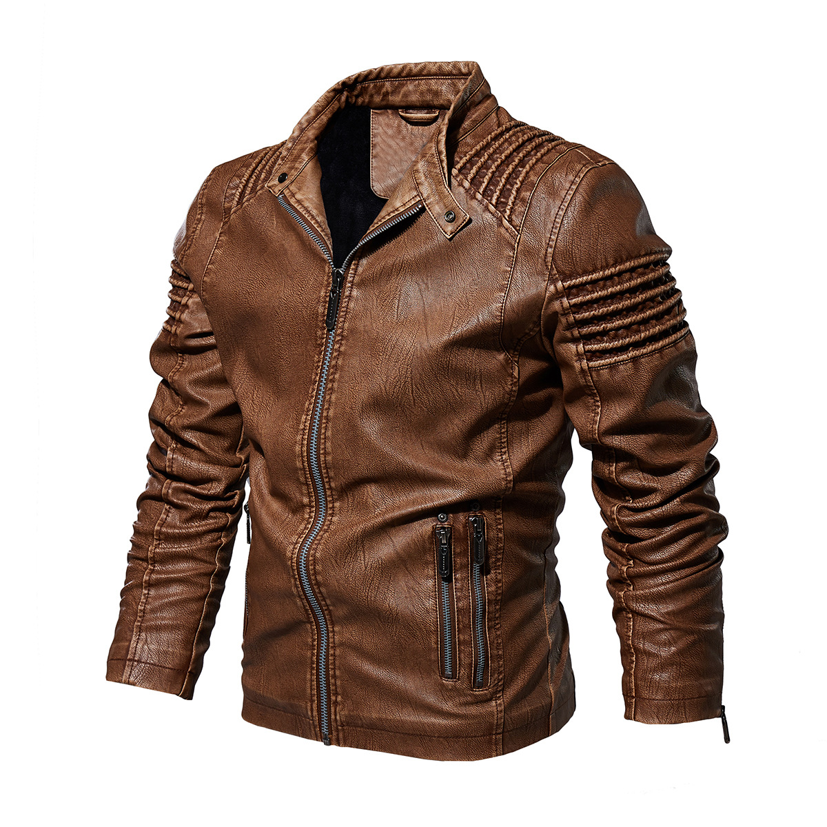 Knight Leather Jacket - Perfect for Summer Evenings
