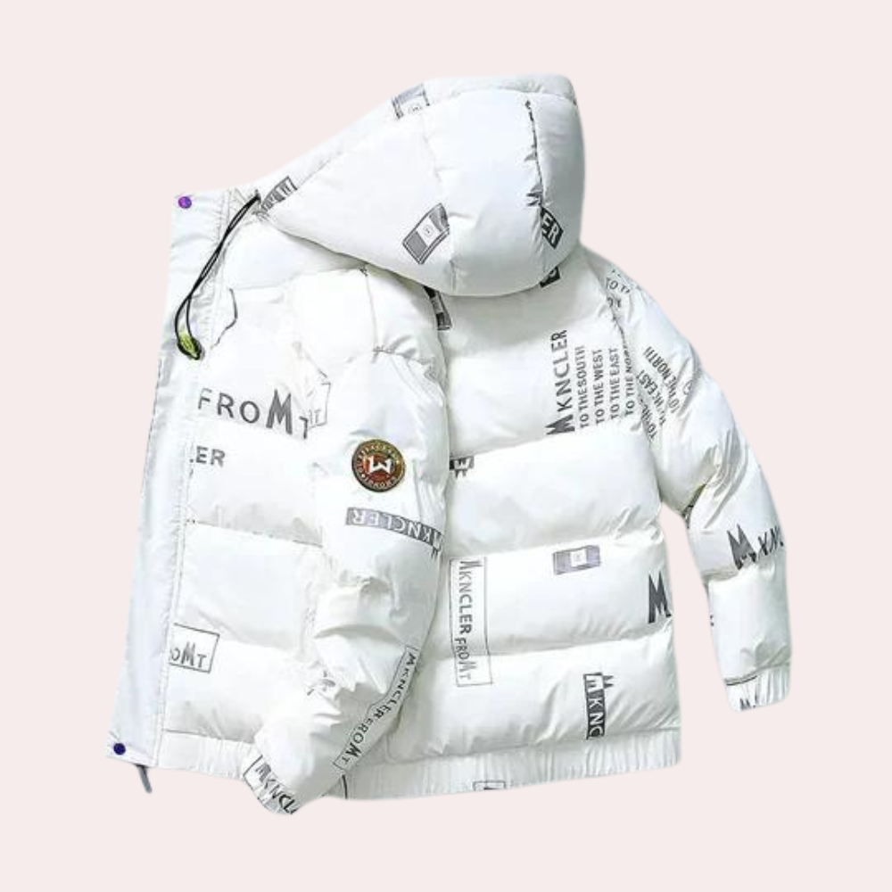 Alfred - Men's Winter Jacket with Hood