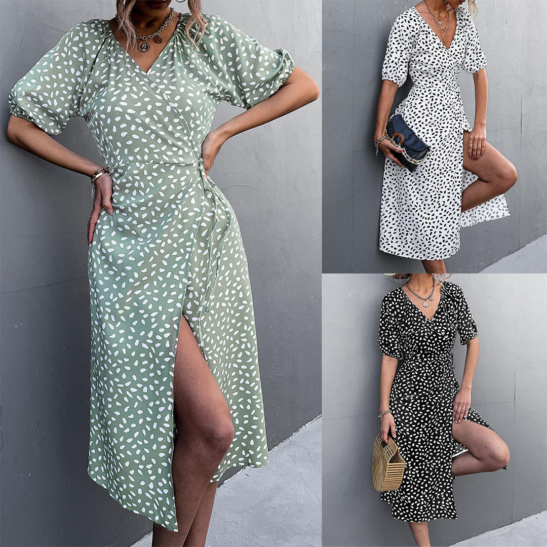 ALKMINI - Stylish Summer Midi Dress