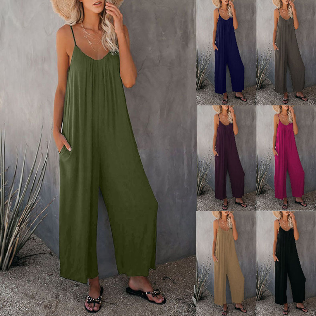 SILVANA - Comfortable Casual Summer Jumpsuit
