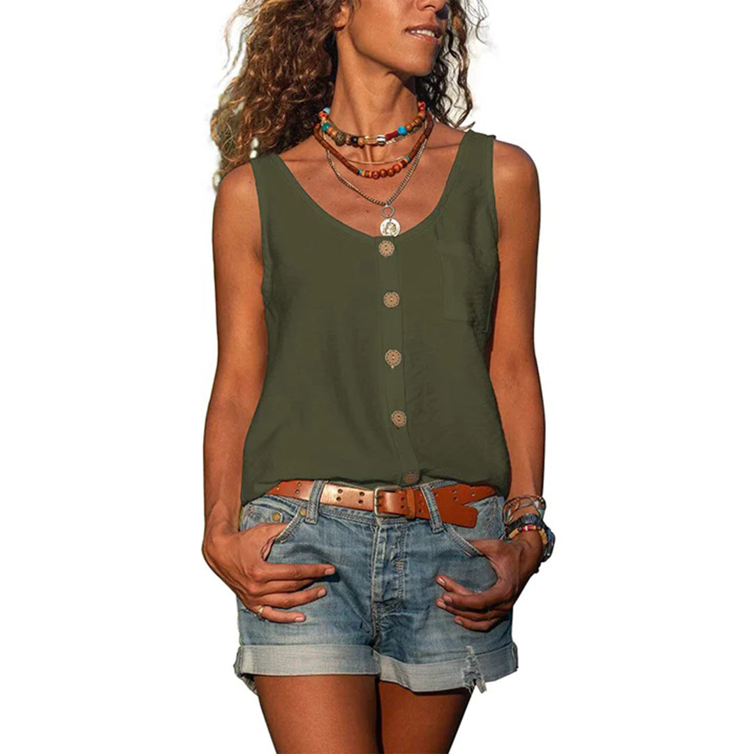 WILLA - Summer Casual Sleeveless Top