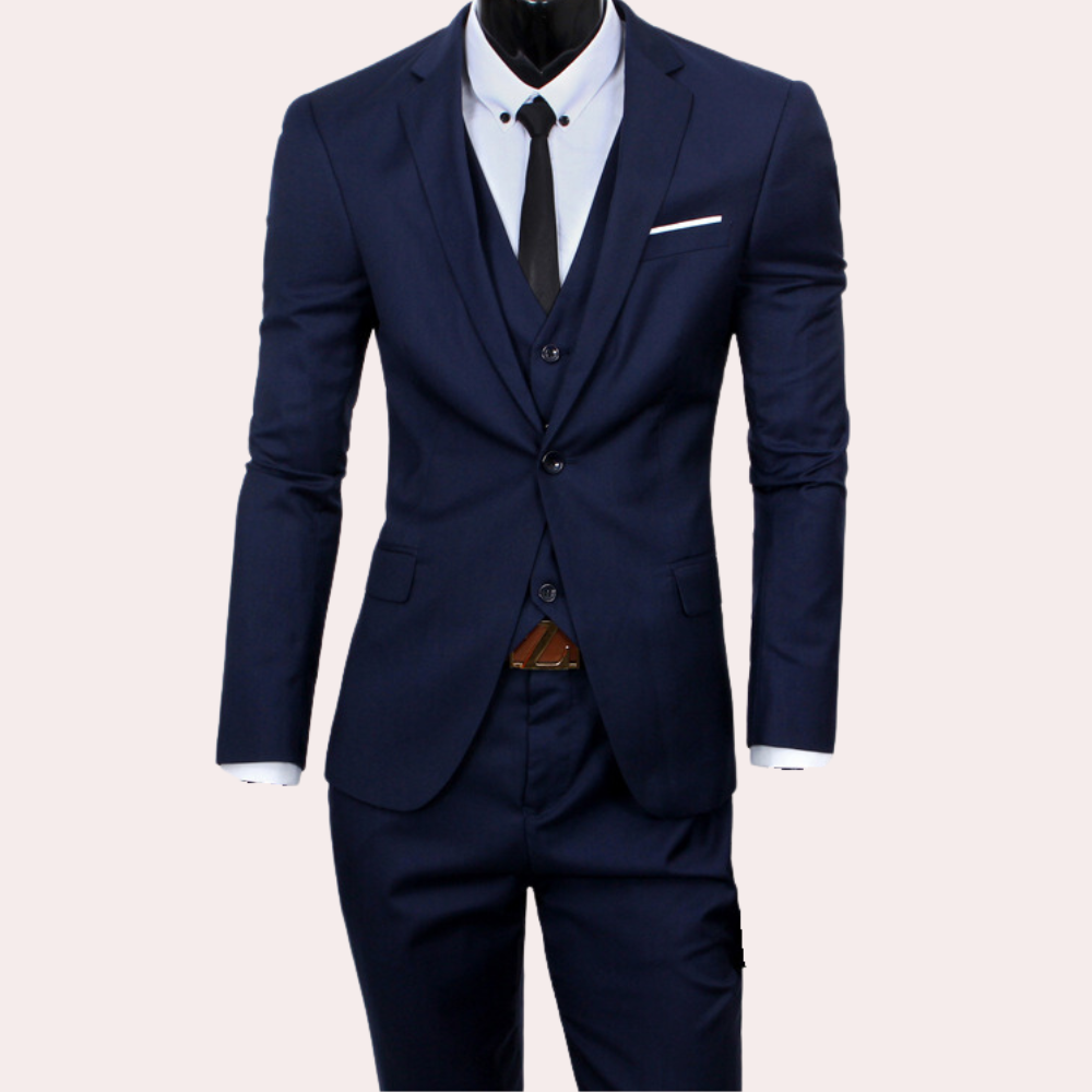 Beaumont - 3-piece men's summer suit
