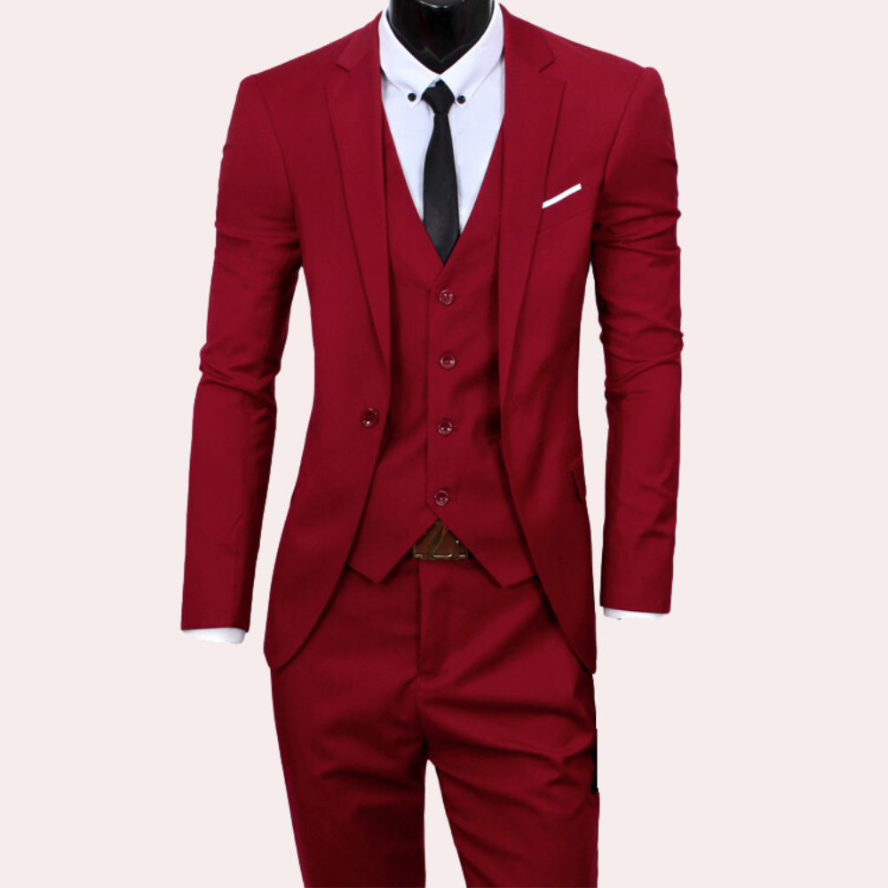 Beaumont - 3-piece men's summer suit