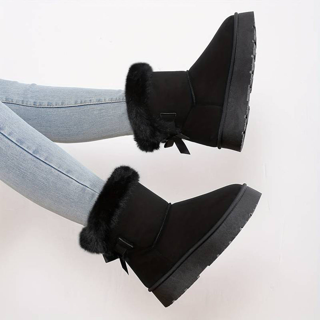 ZAARA - High Winter Boots with Thick Sole