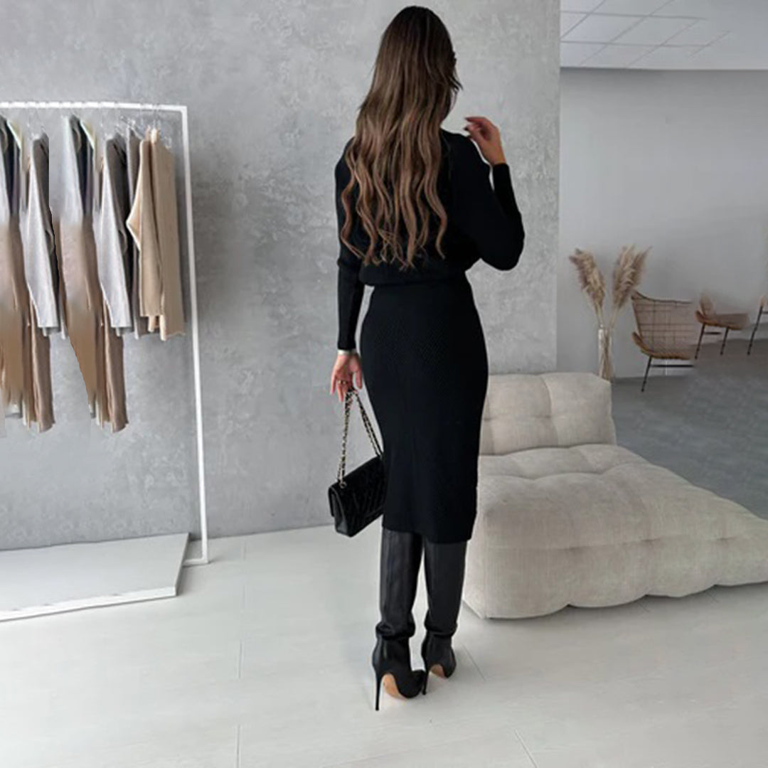 ANGELA - Elegant Summer Sweater and Skirt Set