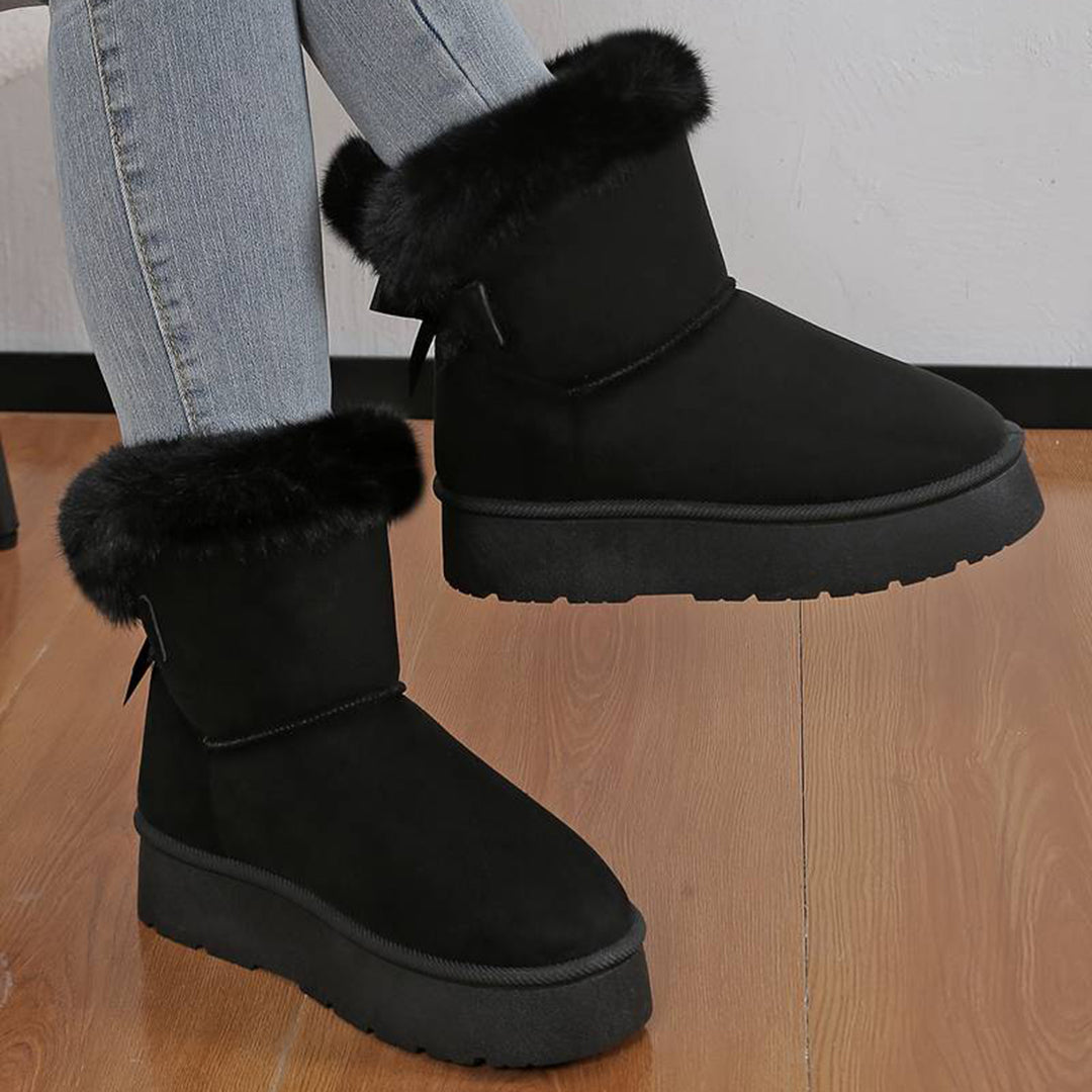 ZAARA - High Winter Boots with Thick Sole