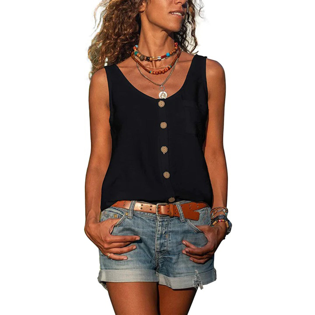 WILLA - Summer Casual Sleeveless Top