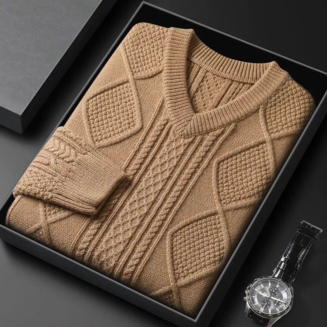 BENJAMIN - Lightweight knitted jumper for men, perfect for spring and summer