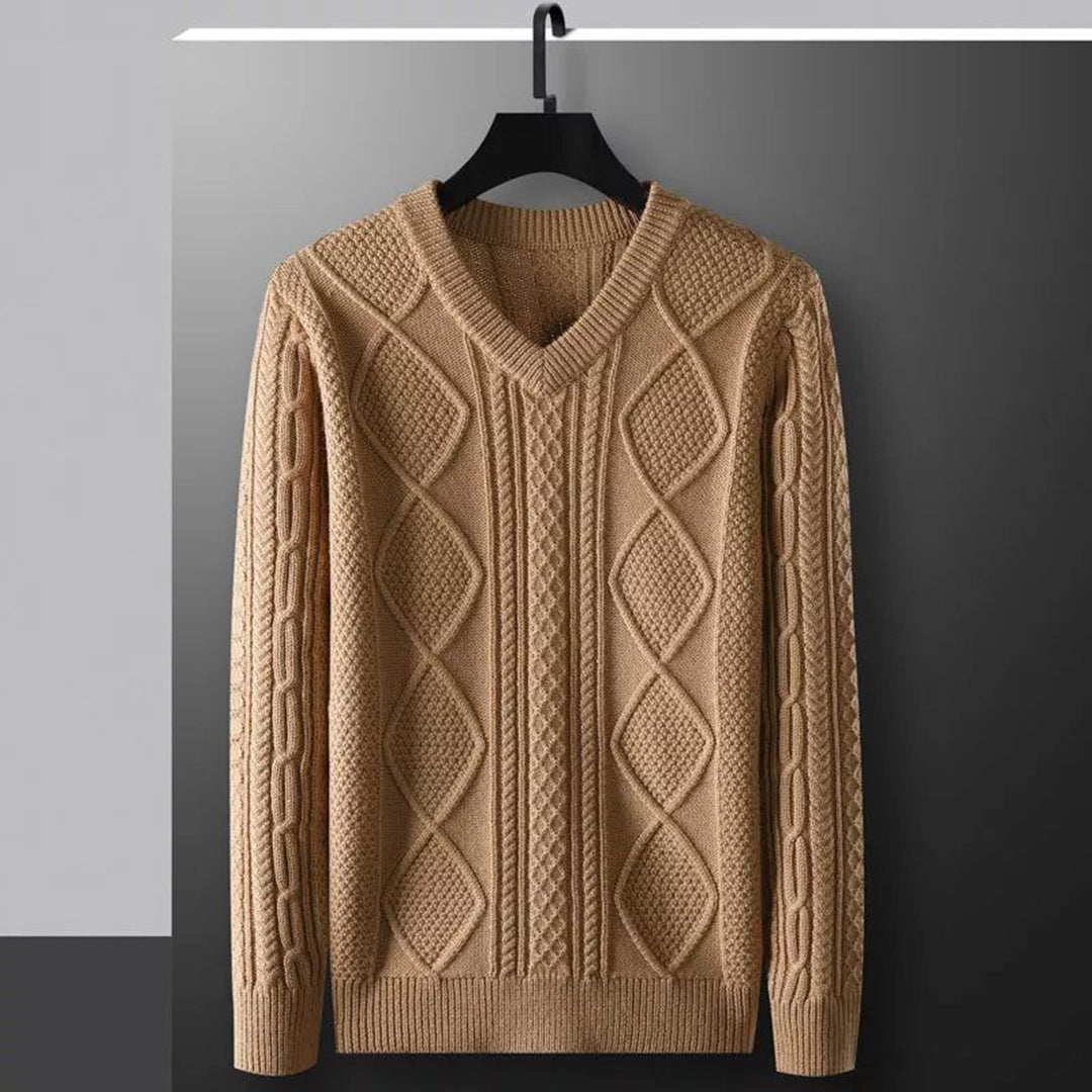 BENJAMIN - Lightweight knitted jumper for men, perfect for spring and summer