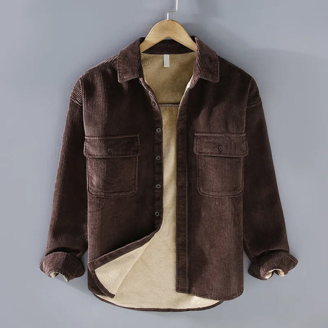 ABERNATHY - Lightweight Corduroy Summer Shirt for Men