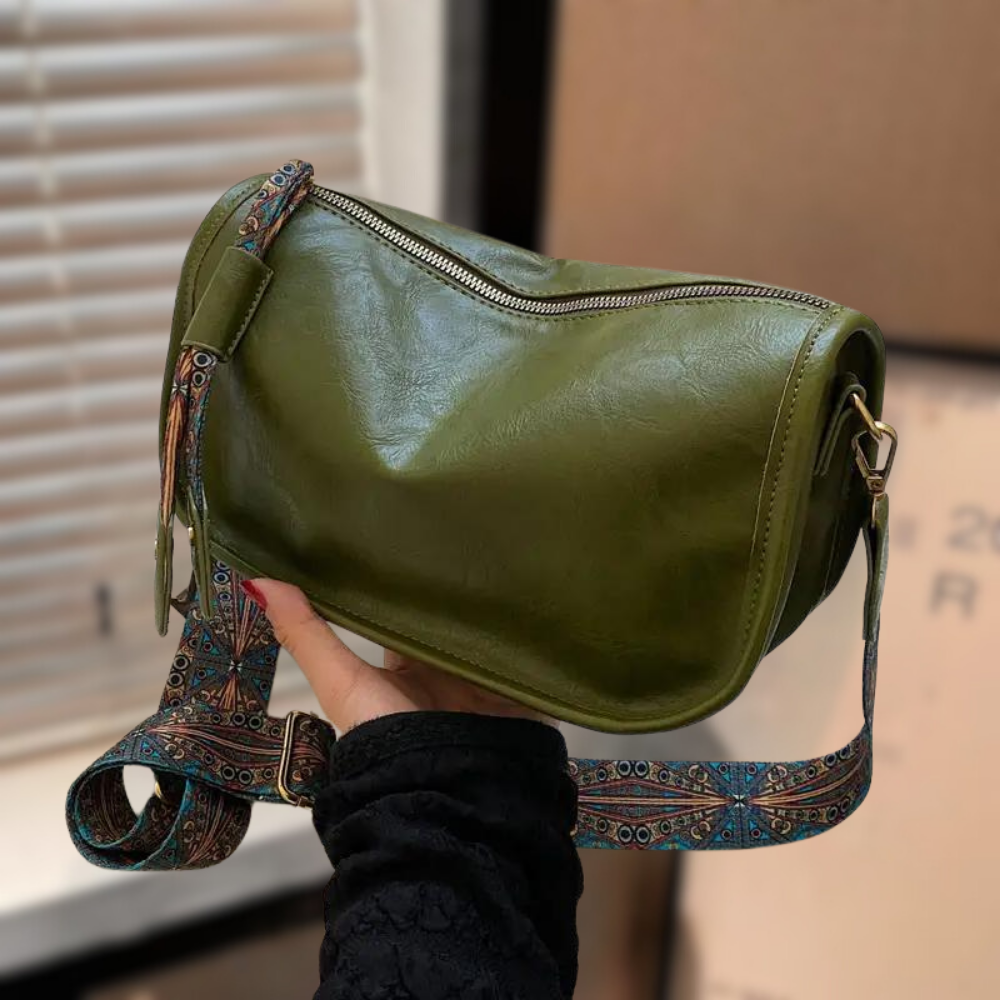 Signatur Leder Tasche
