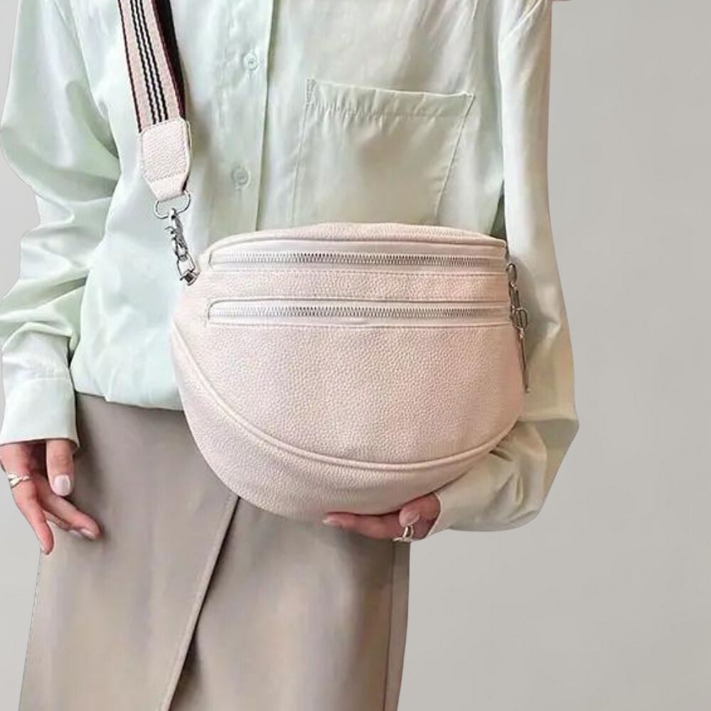 Arvella - Summer Crossbody Bag with Double Zip