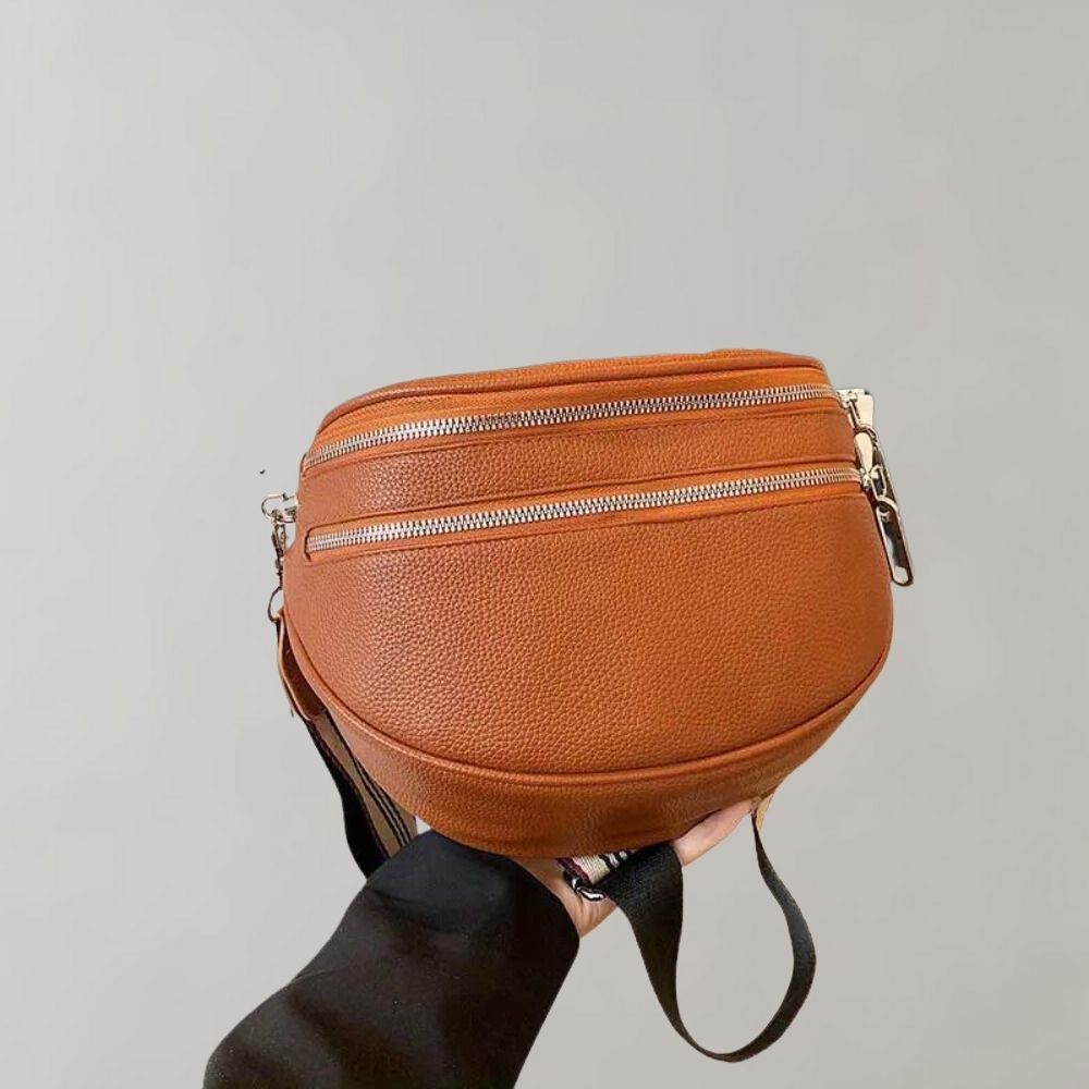 Arvella - Summer Crossbody Bag with Double Zip