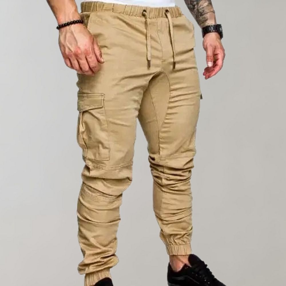 Tuomo - Men's Casual Cargo Summer Trousers