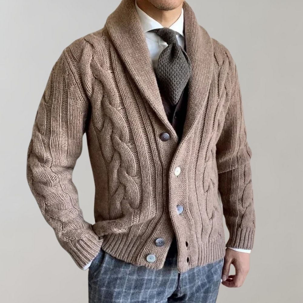 Bart - Men's Waistcoat with Lapels for Summer