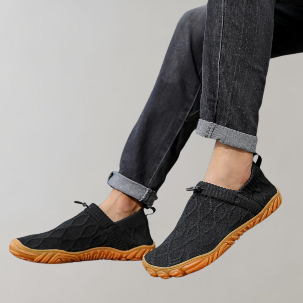 Theo - Slip-on barefoot shoes for men - Summer edition