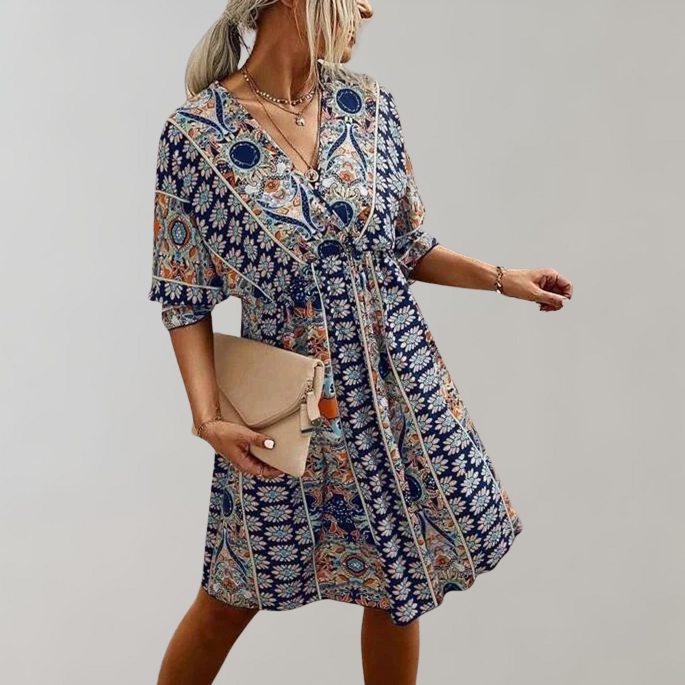 Beate - Elegant Summer Dress for Sunny Days