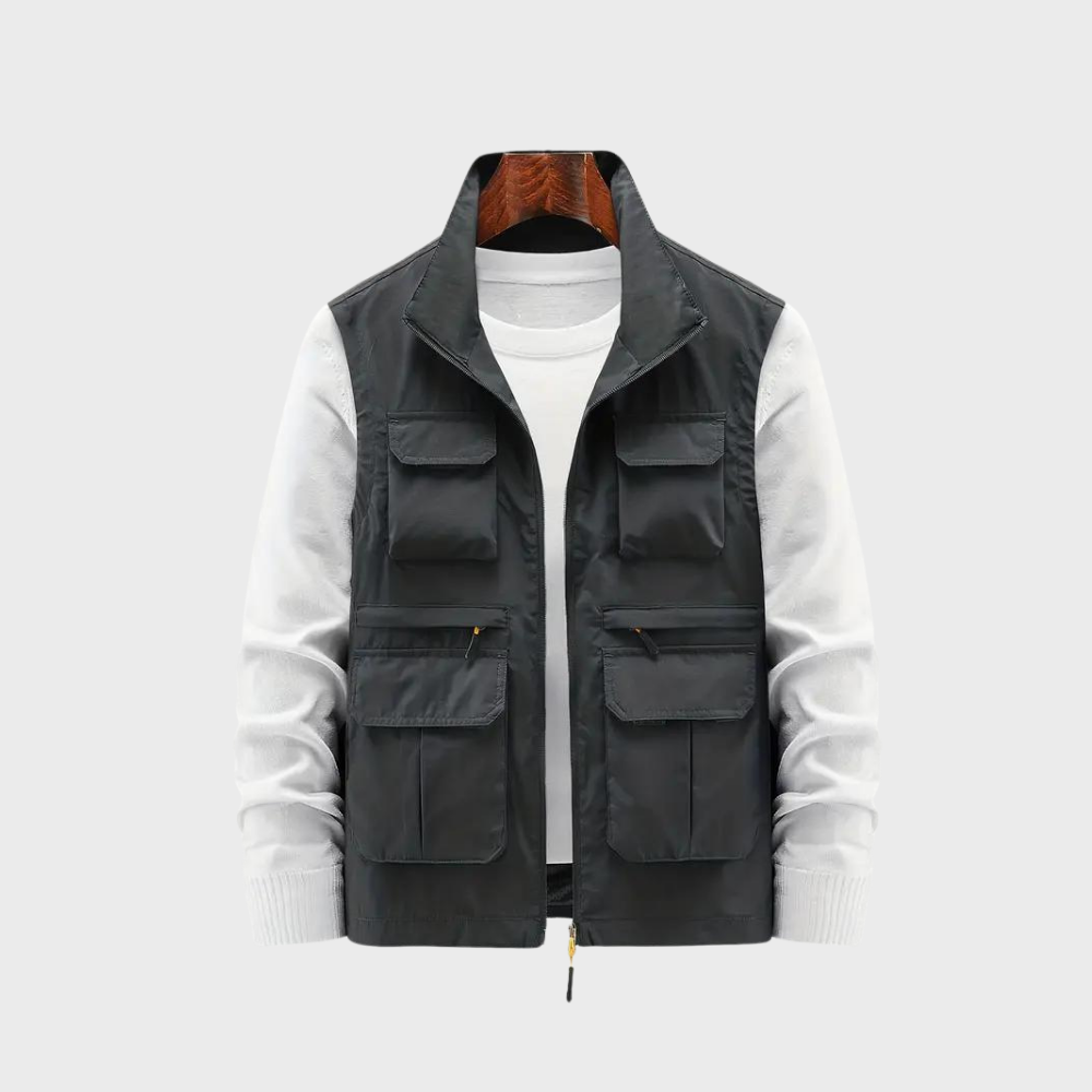 Toke - Summer Gilet for Men with Multiple Zip Pockets