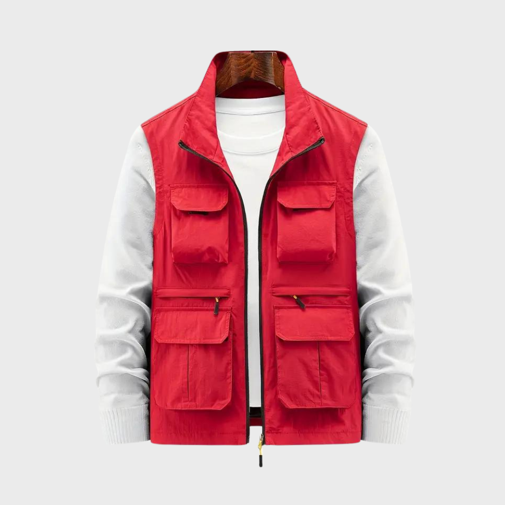 Toke - Summer Gilet for Men with Multiple Zip Pockets