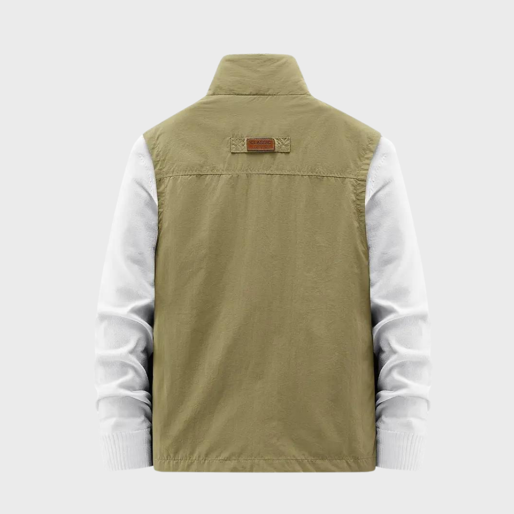 Toke - Summer Gilet for Men with Multiple Zip Pockets
