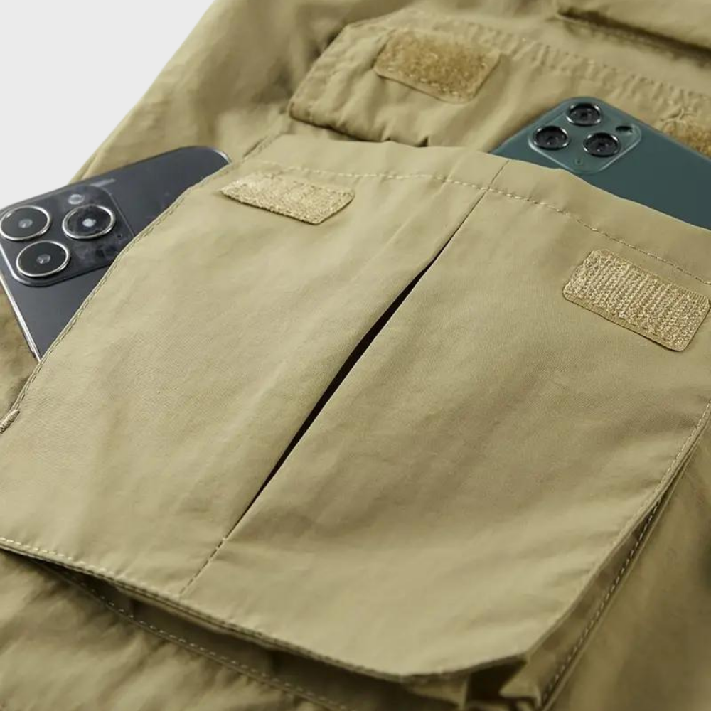 Toke - Summer Gilet for Men with Multiple Zip Pockets