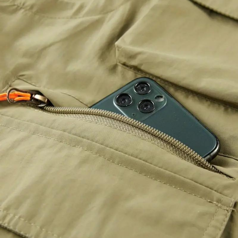 Toke - Summer Gilet for Men with Multiple Zip Pockets