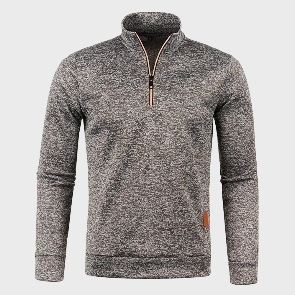 Torsten - Men's Summer Jumper with Zip