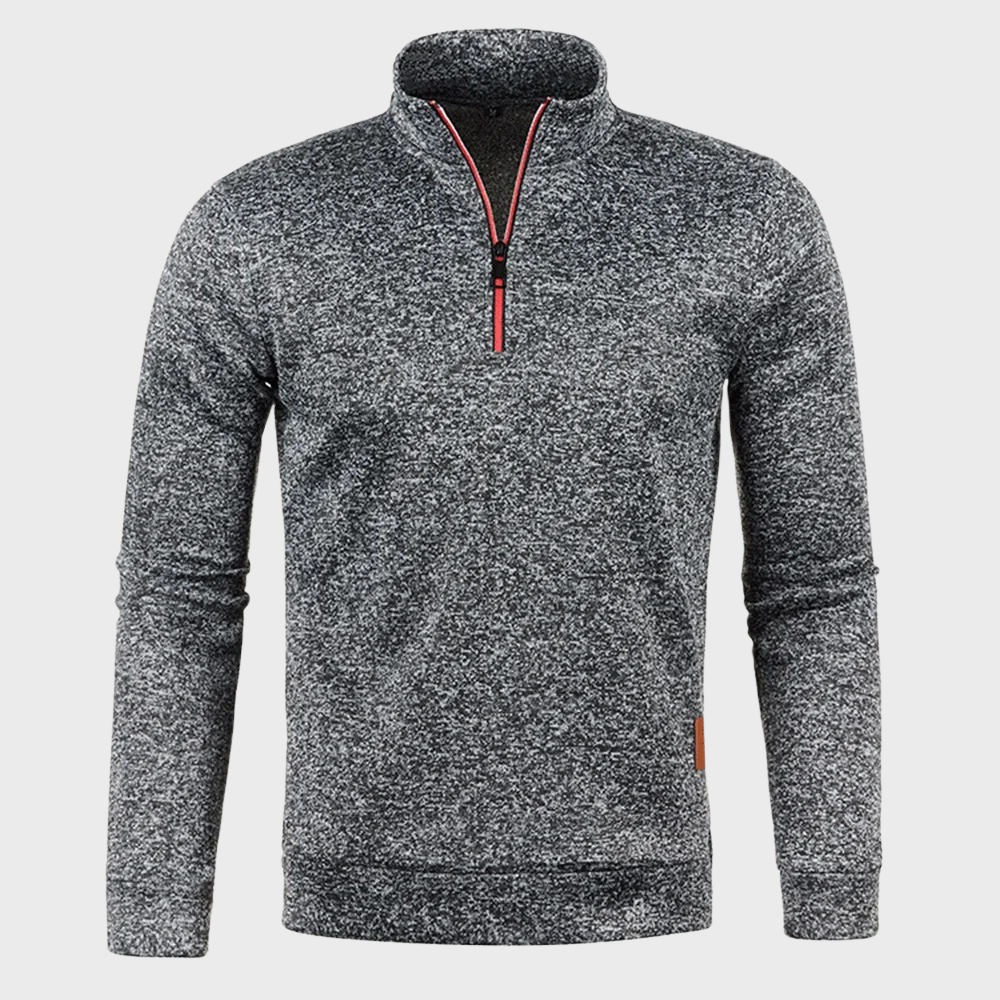 Torsten - Men's Summer Jumper with Zip