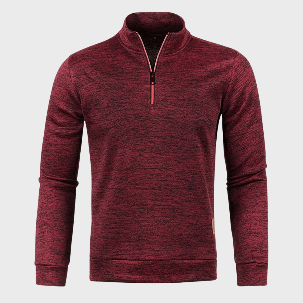 Torsten - Men's Summer Jumper with Zip