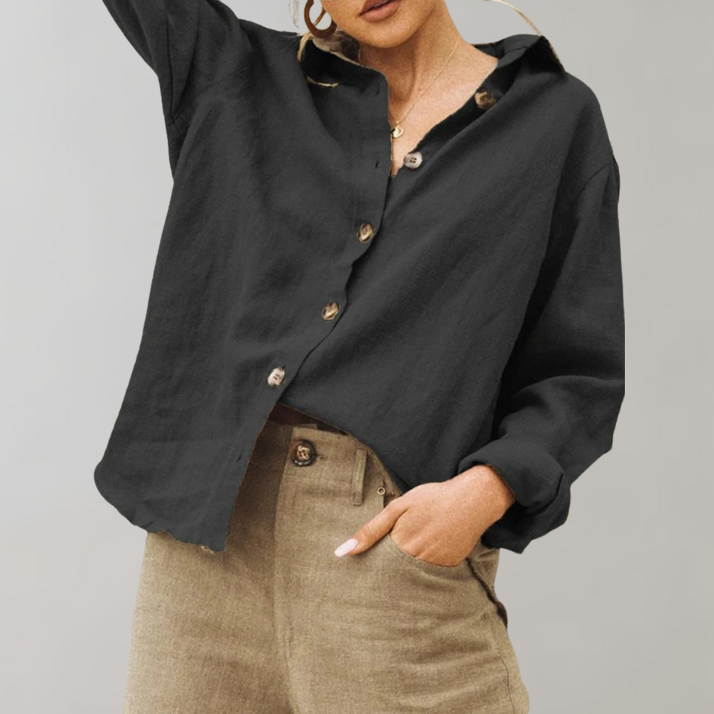 Celine - Lightweight Summer Casual Women's Blouse
