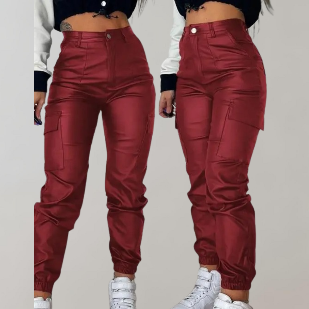 Aloisa - Elegant cargo trousers for women - Perfect for summer
