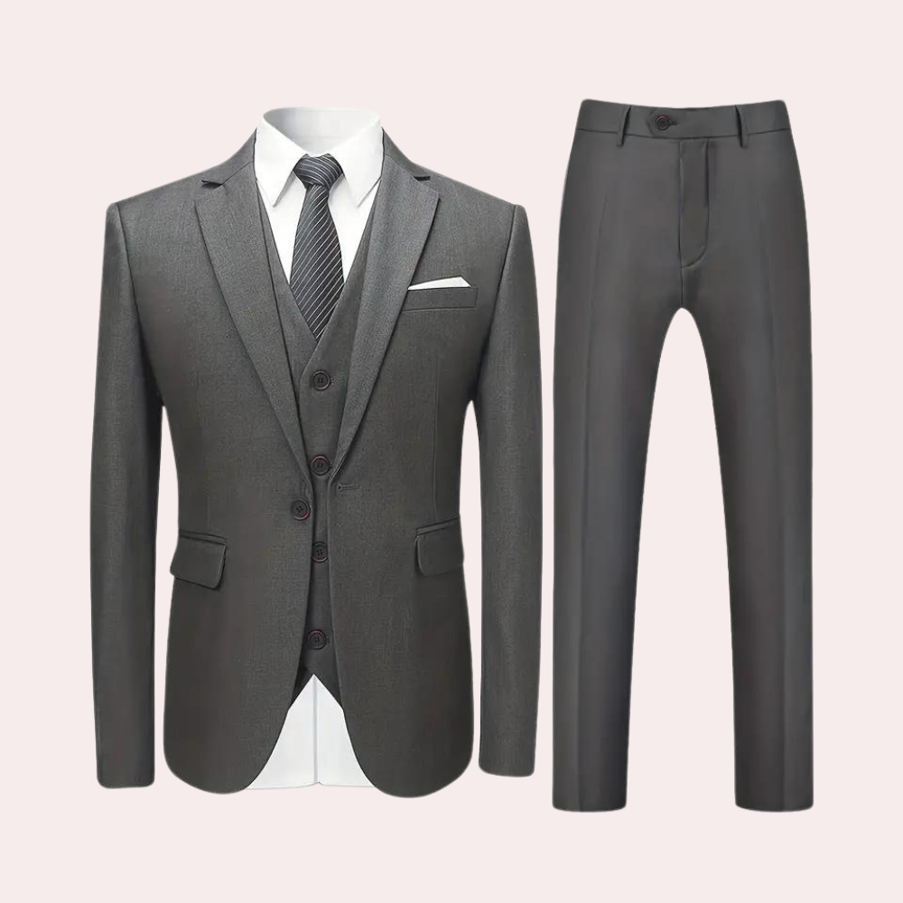 Baptiste - Classic Formal Men's 3-Piece Set for Summer