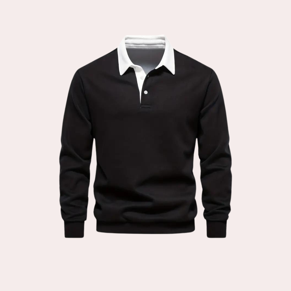 Sverre - Casual men's shirt with long sleeves for summer