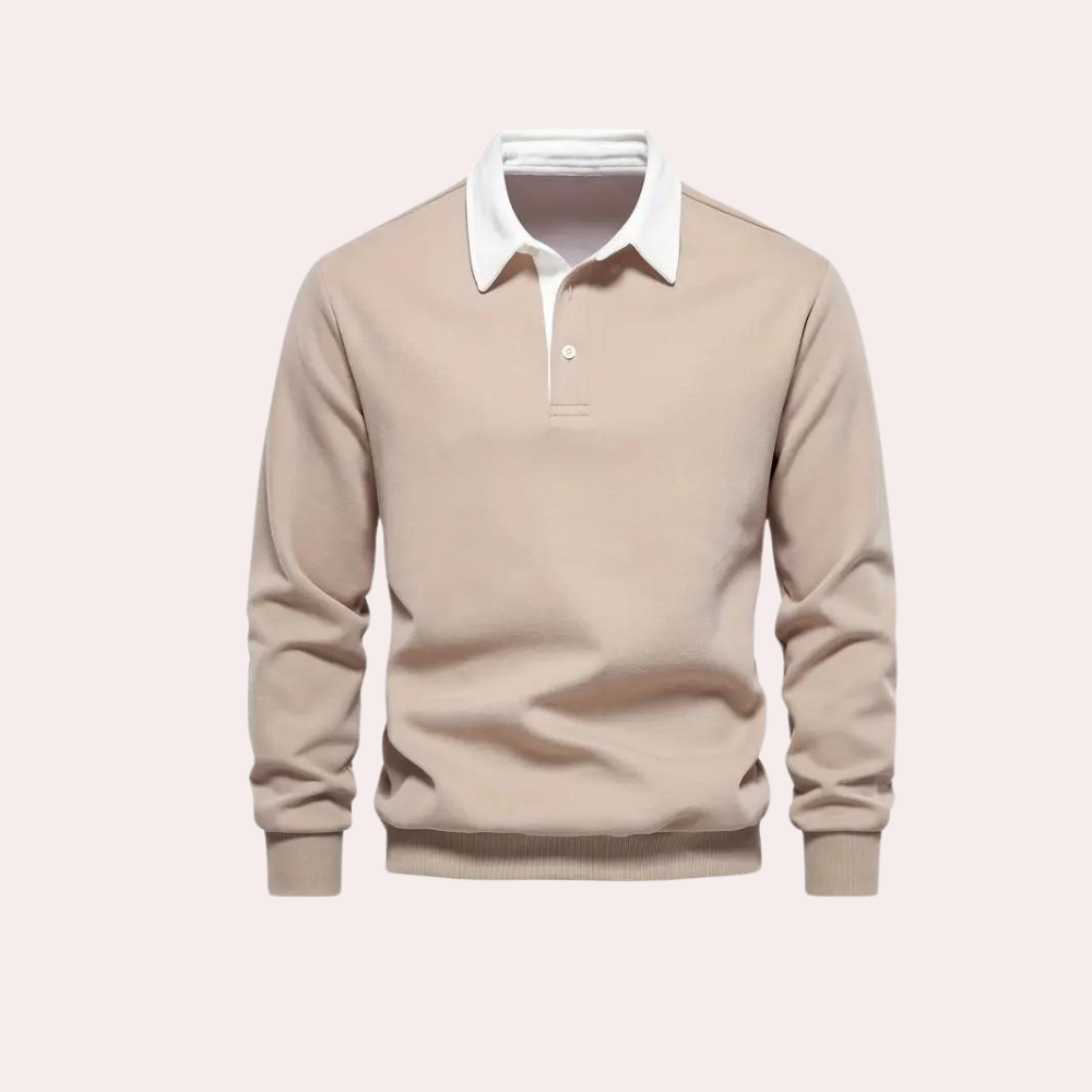 Sverre - Casual men's shirt with long sleeves for summer