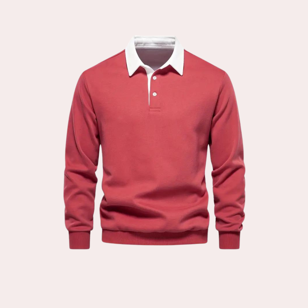 Sverre - Casual men's shirt with long sleeves for summer