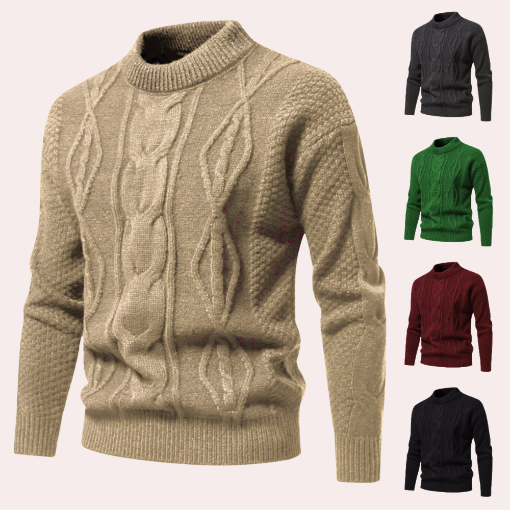 Torkel - Light Knitted Men's Jumper for Summer