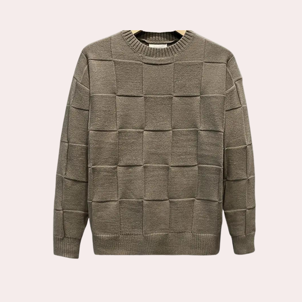 Bayless - Casual knitted light summer men's sweater