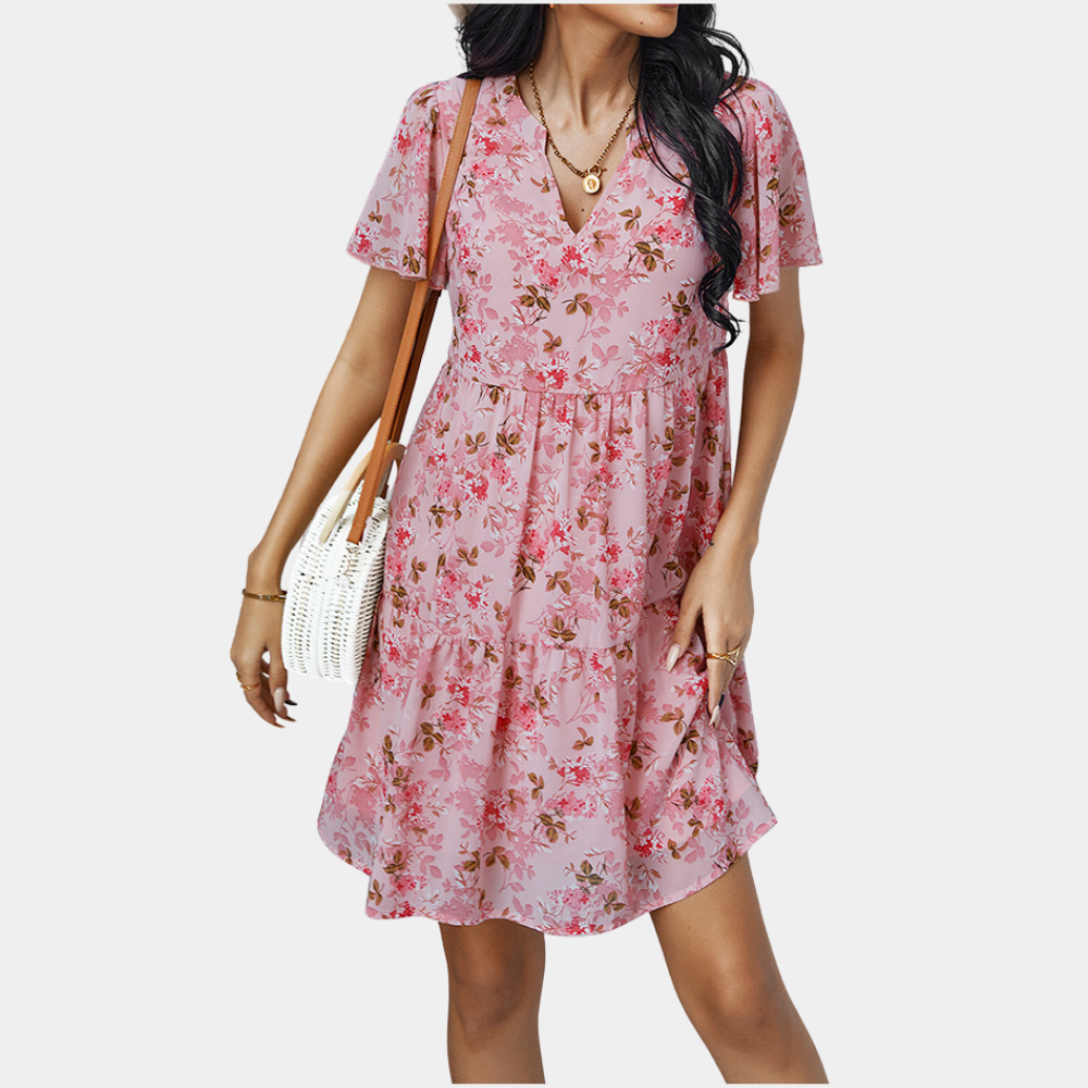 Zanna - Summer Floral Women's Dress