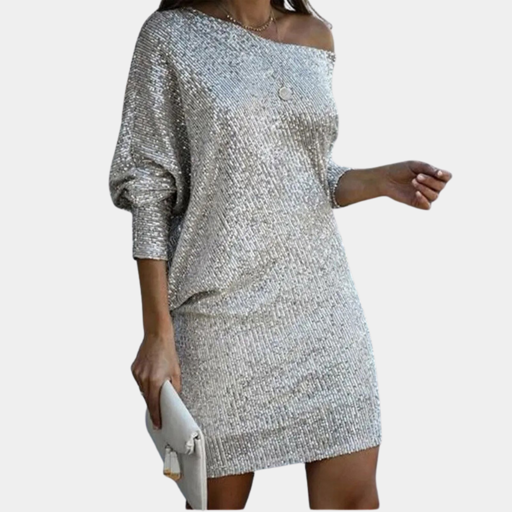 Anastasie - Elegant Off-Shoulder Summer Dress for Women