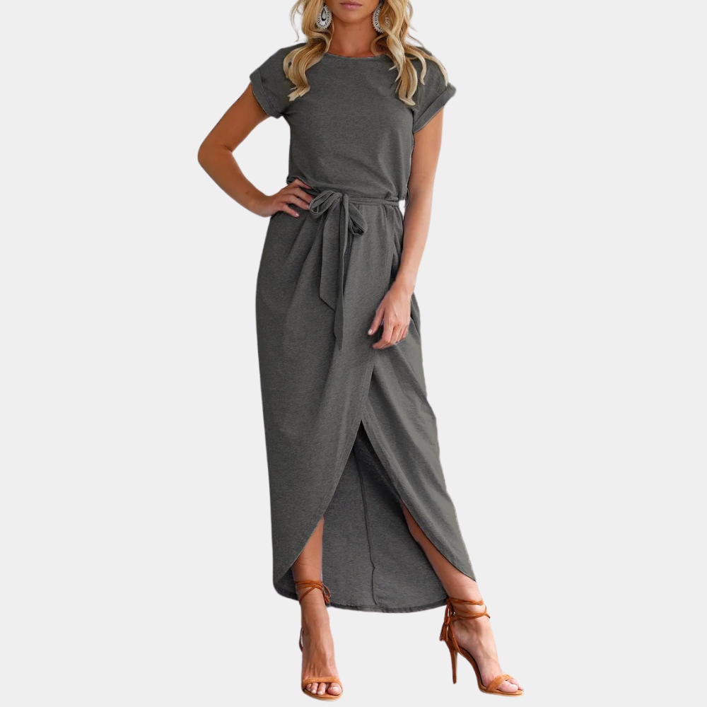 Augustine - Lightweight summer dress for women with short sleeves