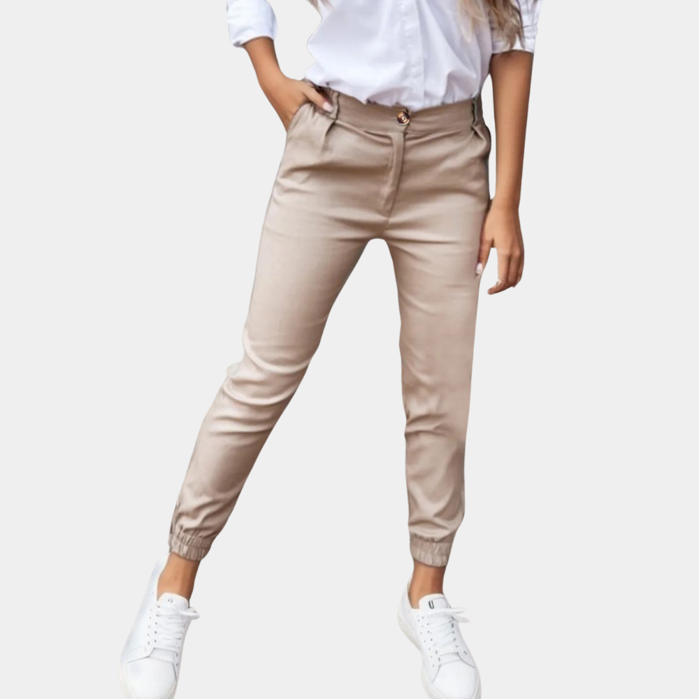 Carole - Lightweight Summer Women's Trousers