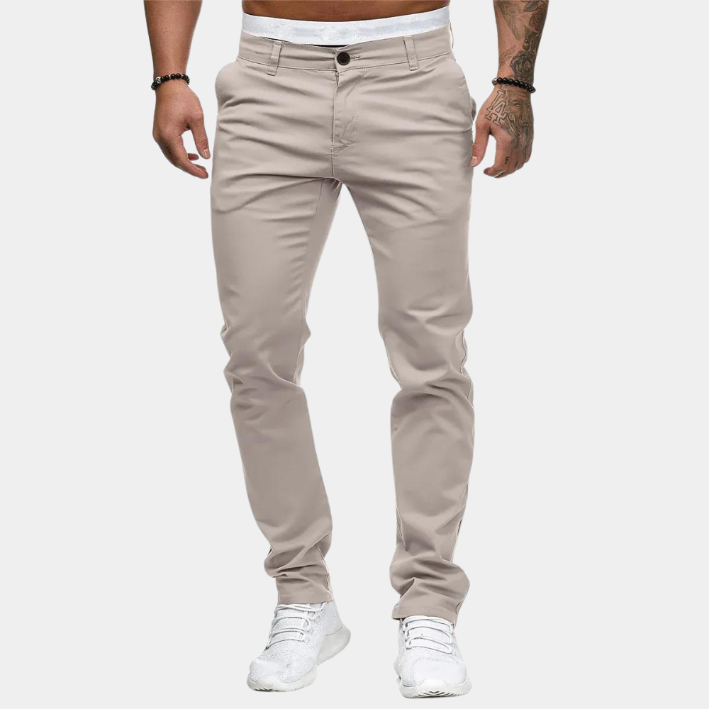 William - Casual men's trousers for summer