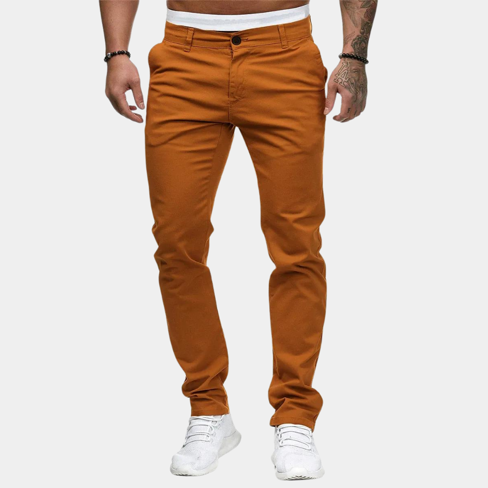 William - Casual men's trousers for summer