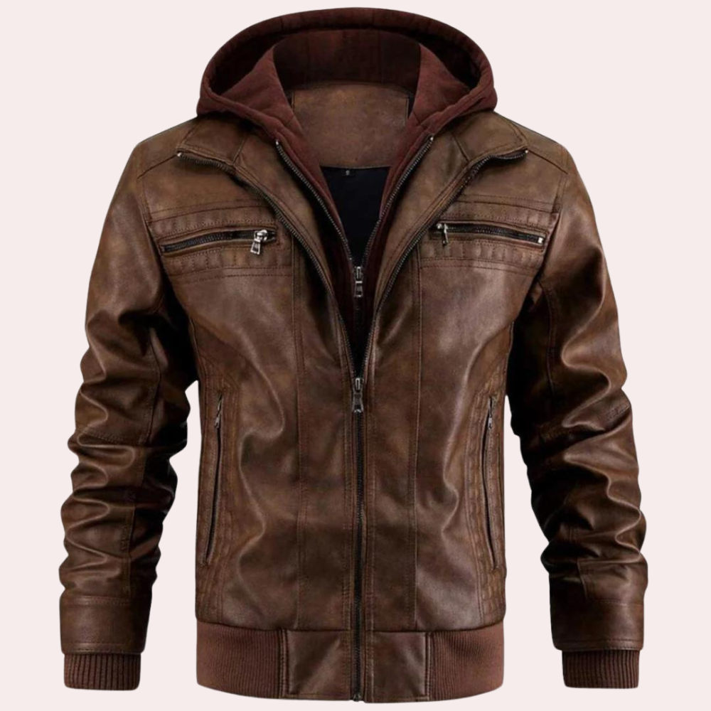 Yannick - Classic Men's Jacket with Hood for Summer