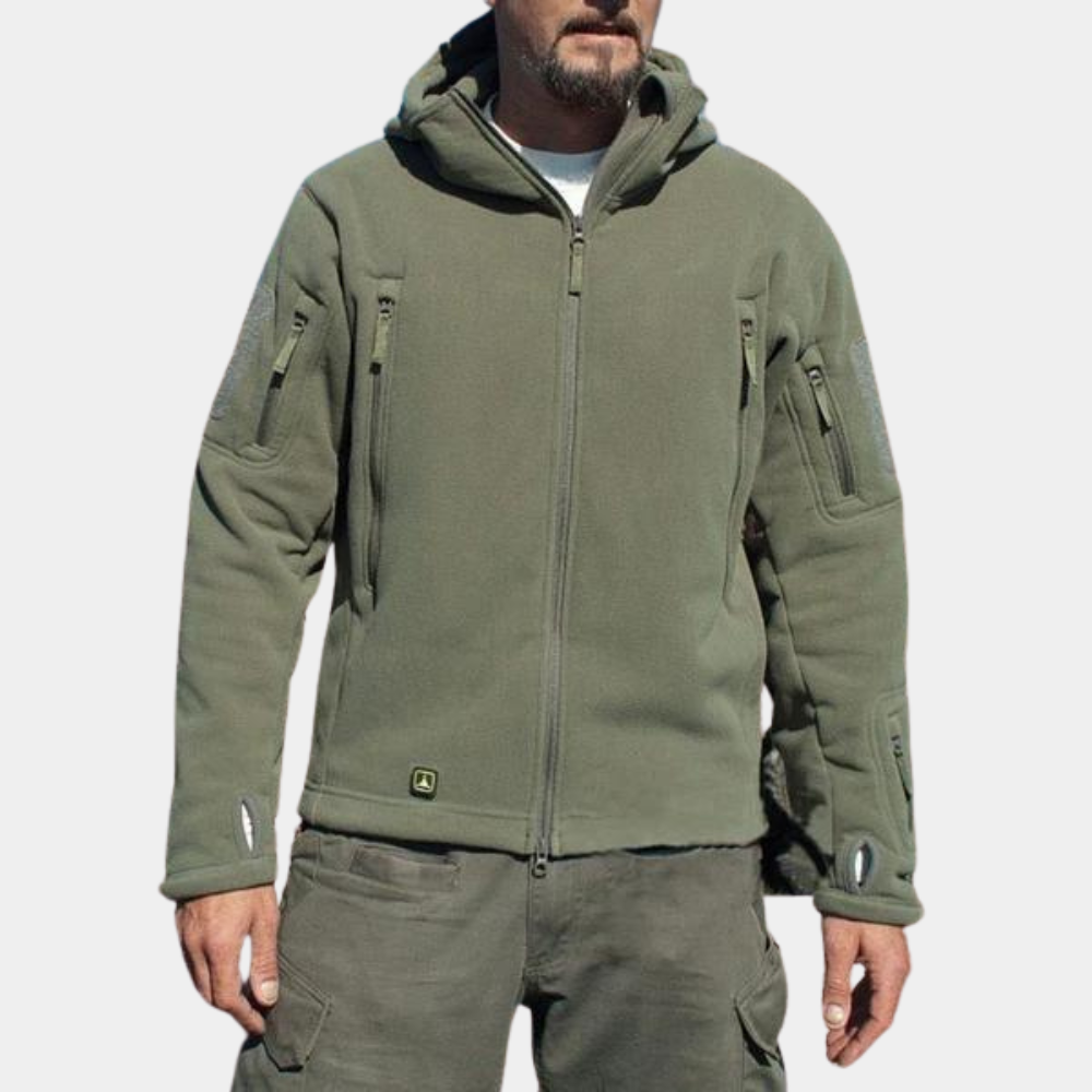 Toulouse - Lightweight fleece jacket with hood for summer