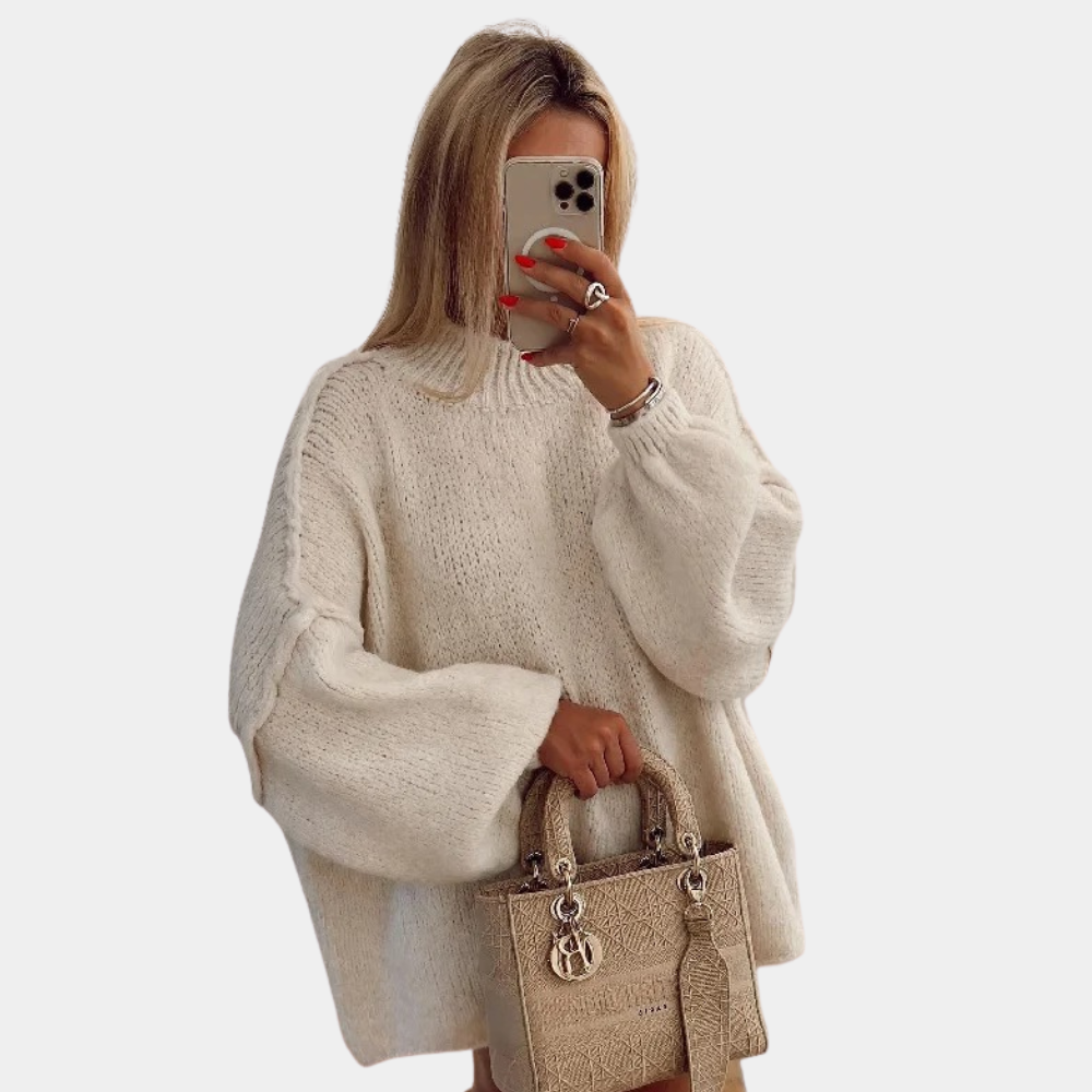 Viva - Trendy, oversized women's jumper for summer