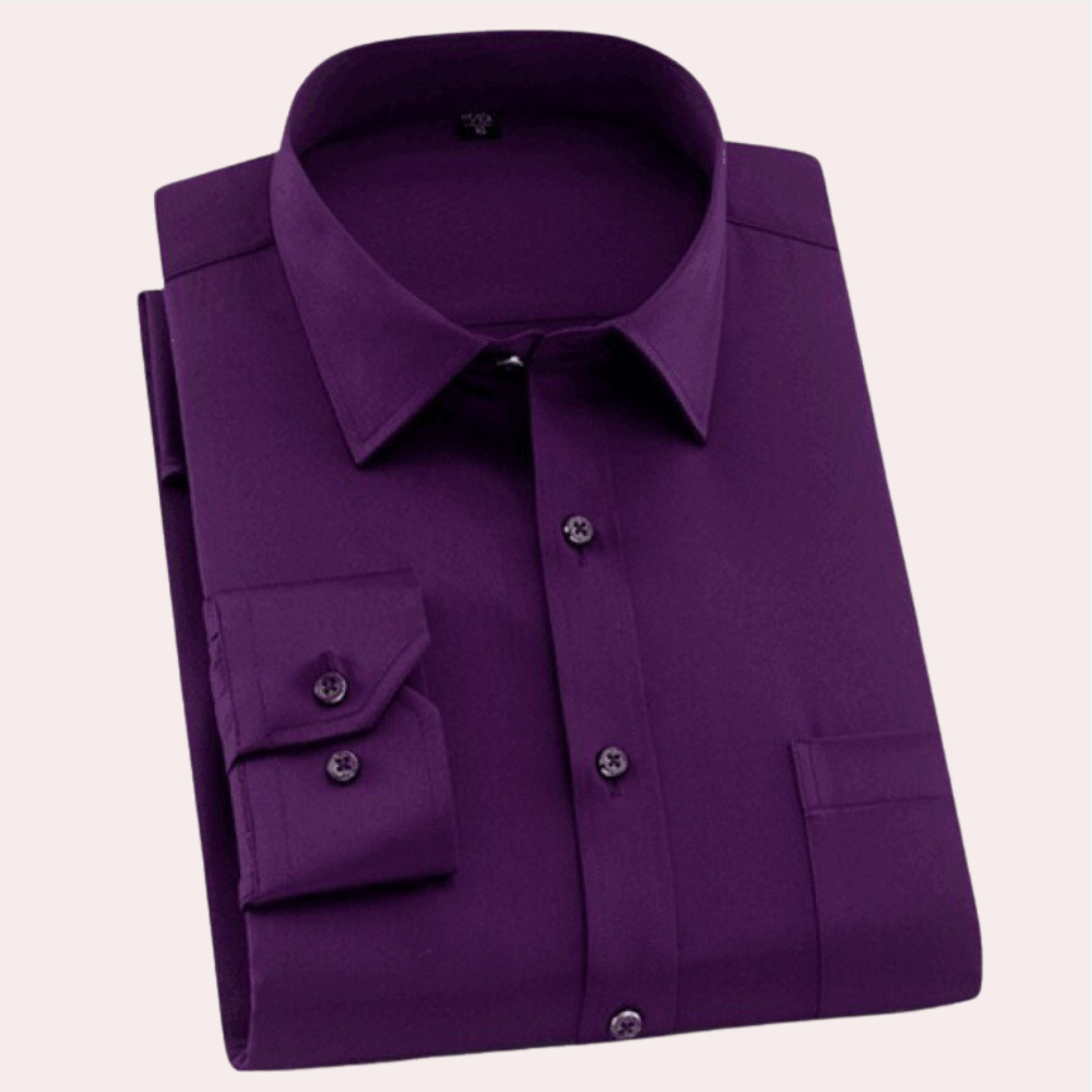 Alphonse - Classic Wrinkle-Free Summer Shirt for Men