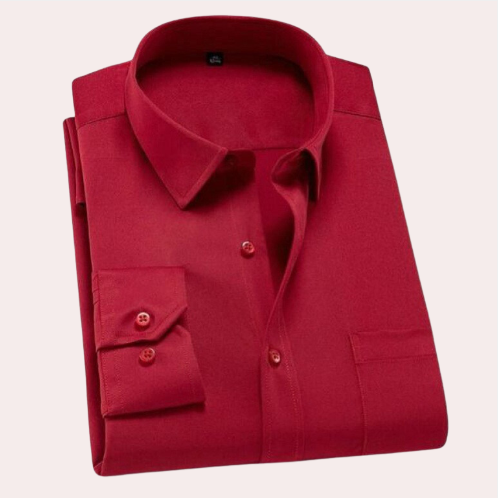 Alphonse - Classic Wrinkle-Free Summer Shirt for Men