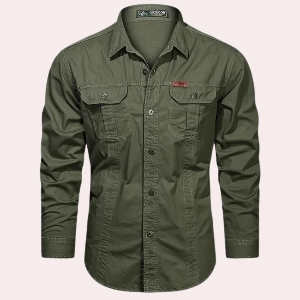 Barbeau - Casual summer outdoor shirt for men